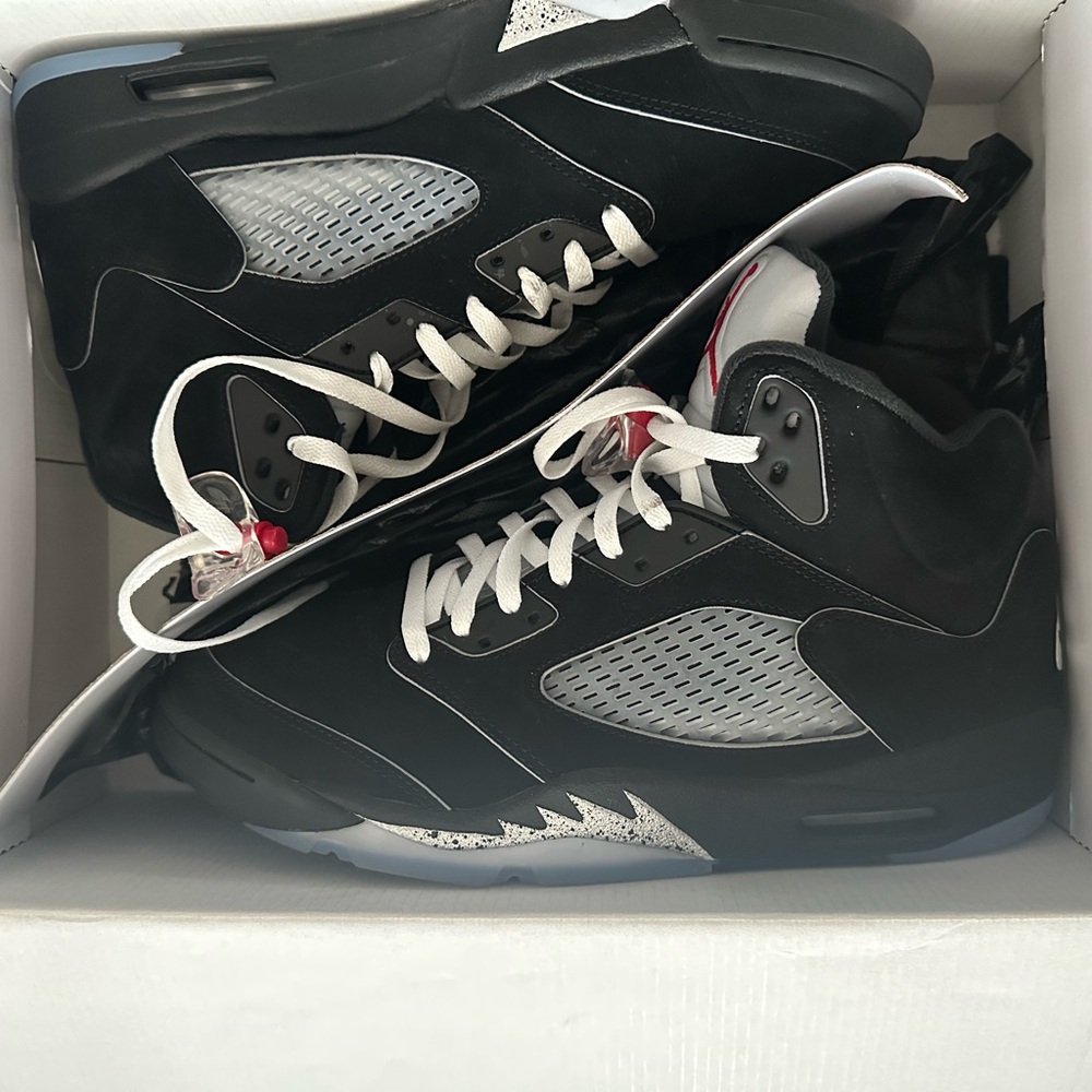 Jordan Black and White Men's Sneakers